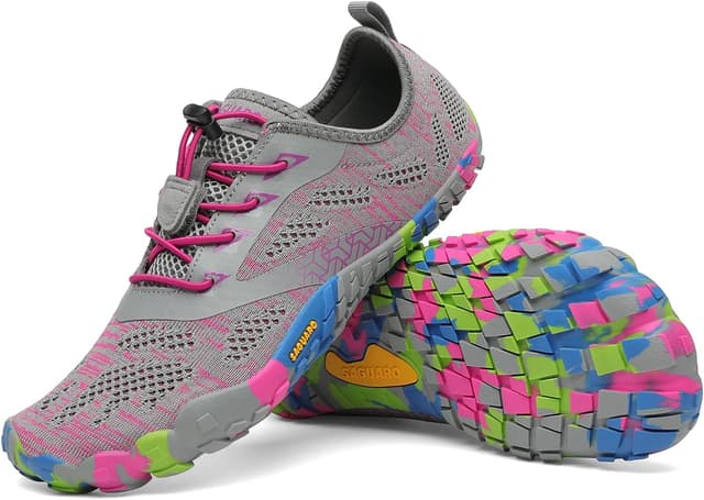Detalle de SAGUARO Unisex Barfußschuhe für Outdoor & Trail mit Zehenbox (Zero-Drop), Gr. 36–48