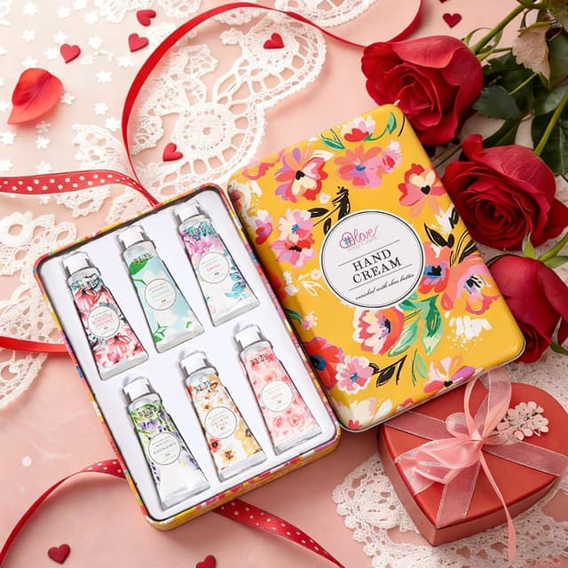 Detalle 2 de Handcreme Geschenkset mit 6 x 30 ml