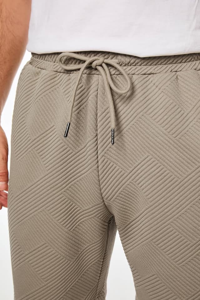 Thumbnail 4 de JMIERR Herren Textur Kurze Hosen