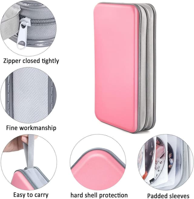 Thumbnail 1 de Bivisen CD Case Wallet 80 Capacity 🎵