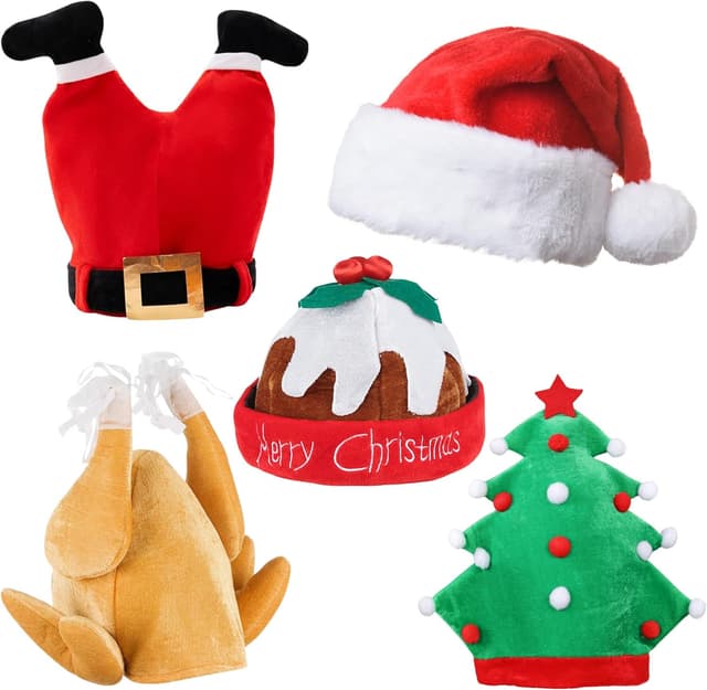 Imagen de Novelty Christmas Hats pack 4-piece en OfertitasTOP