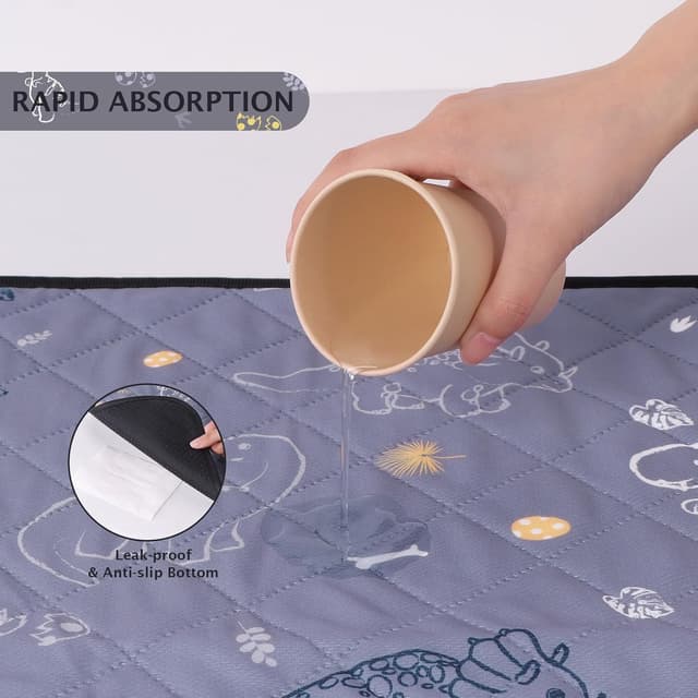 Thumbnail 2 de IEUUMLER Washable Pee Pads 80x90 cm 2 Pack