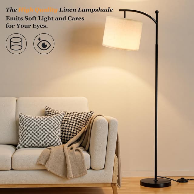 Thumbnail 6 de Aooshine 60" arc floor lamp with remote