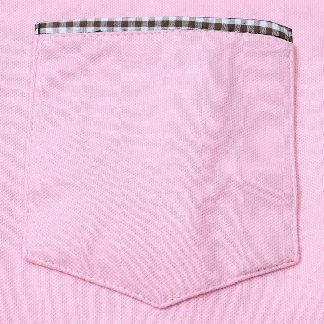 Detalle de YCUEUST t-shirt polo en coton à col chemise et poche