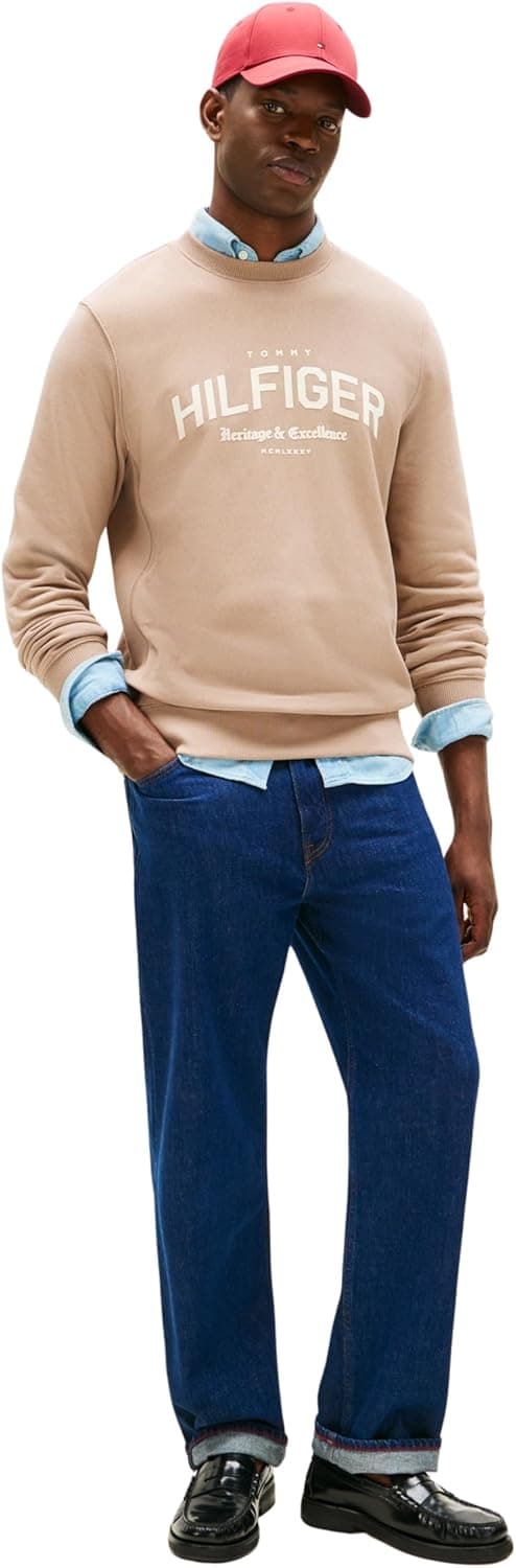 Detalle 2 de Tommy Hilfiger Arch Crew Neck Sweatshirt