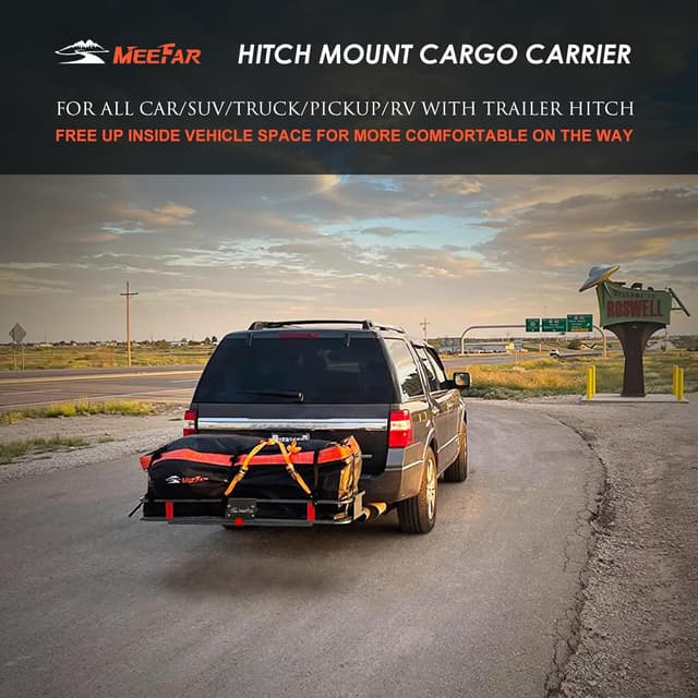 Thumbnail 6 de Cargo carrier basket 500 lb hitch mount