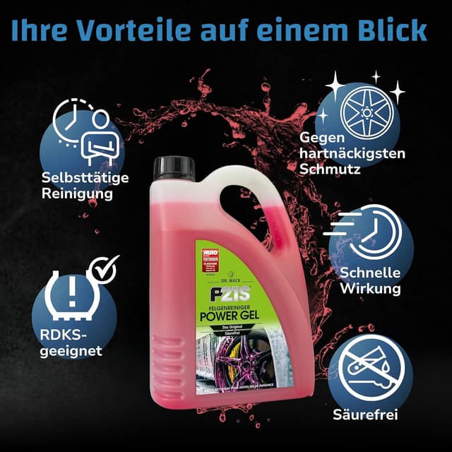 Thumbnail 4 de Dr. Wack P21S Felgenreiniger 2 Liter