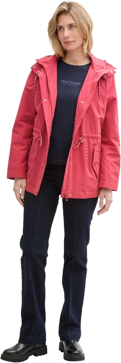 Detalle de Tom Tailor Giacca da donna (modello 1045400): vestibilità comoda per il guardaroba di tutti i giorni