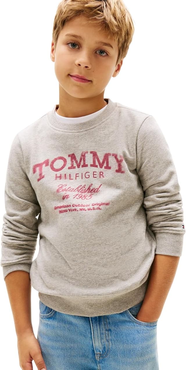 Imagen de Tommy Hilfiger Tommy Faded Sweatshirt Bambini en OfertitasTOP