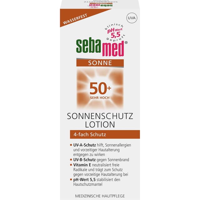 Detalle de Sebamed Sonnenschutz Lotion LSF 50+ 150 ml