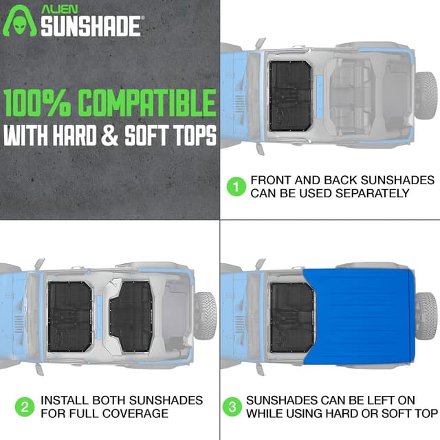 Detalle 1 de ALIEN SUNSHADE Alien Sunshade Mesh Sunshade