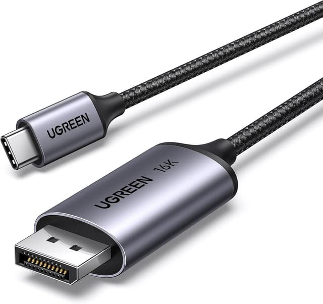 Imagen de UGREEN Cavo USB C DisplayPort 2.1 16K en OfertitasTOP