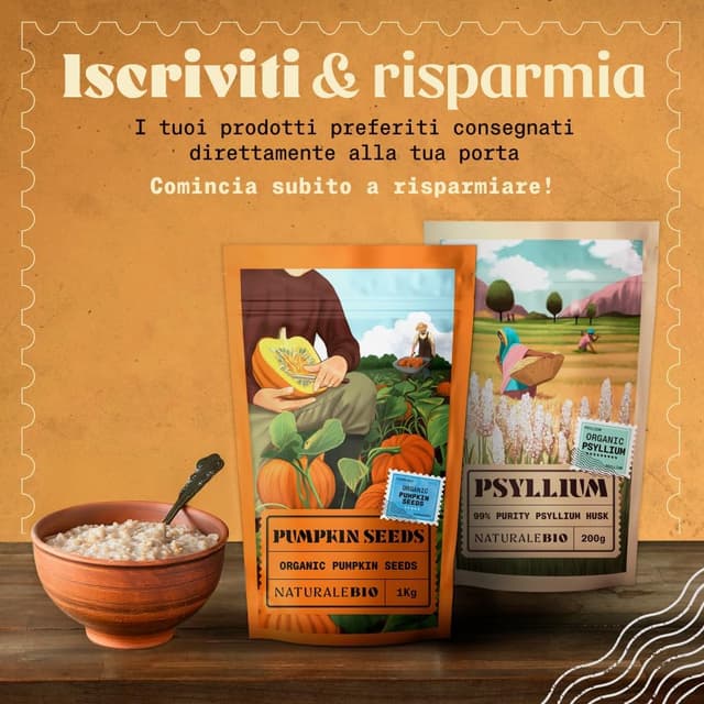 Thumbnail 6 de NaturaleBio Semi di Zucca Bio 1kg