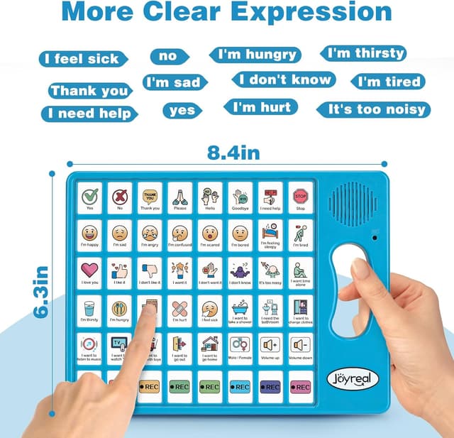 Thumbnail 4 de Joyreal AAC Device 8‑button communication tablet