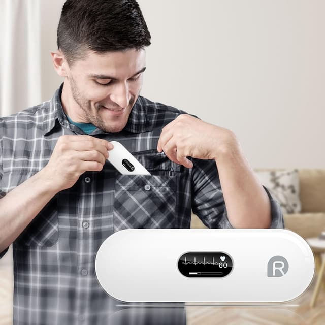 Thumbnail 6 de CheckMe DuoEK-S home ECG monitor with Bluetooth and OLED screen