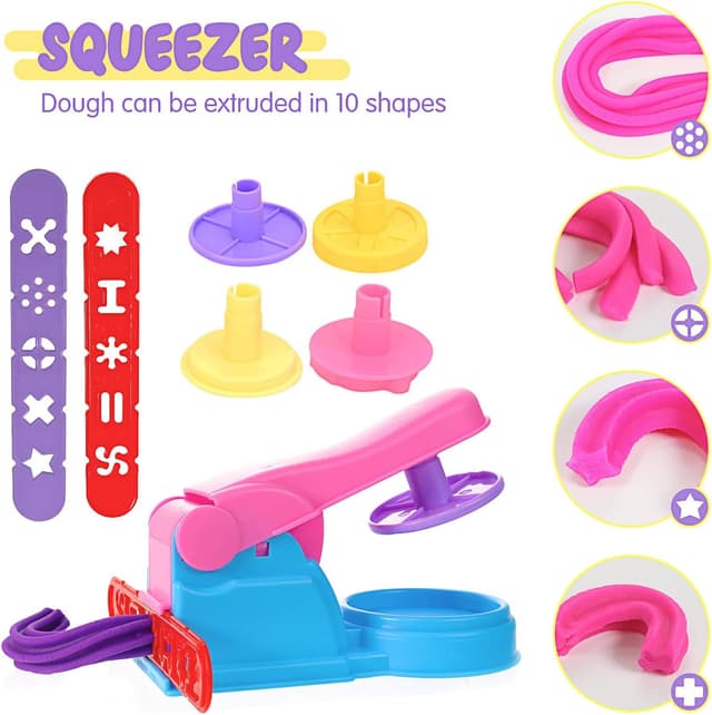 Detalle 2 de Jiosdo 40-piece modelling clay tools set 🎨