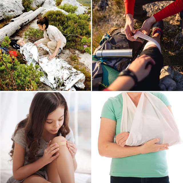 Thumbnail 5 de HONYAO Botiquín Primeros Auxilios 90 piezas 15x12x5 cm