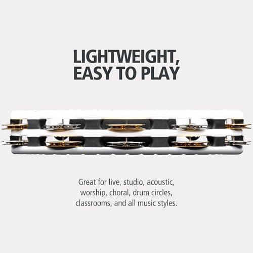 Thumbnail 7 de Meinl TMT1M-WH Pandereta 14 pares