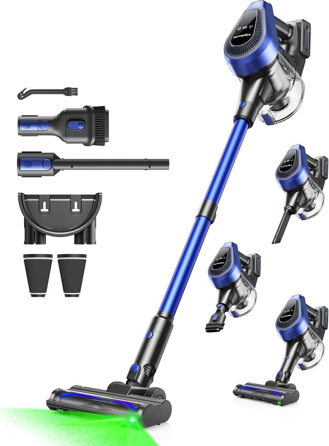 Imagen de 50Min Aspirapolvere Senza Fili 550W 50KPa 1,5L en OfertitasTOP