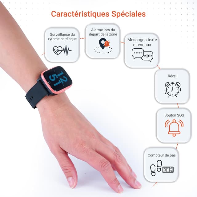 Thumbnail 3 de PAJ SMARTWATCH Finder 4G pour Enfants Rose