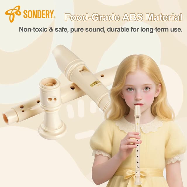 Thumbnail 1 de Sondery Sopranblockflöte Barockinstrument