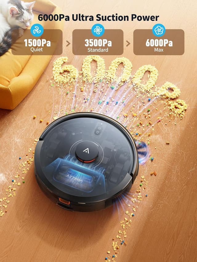 Thumbnail 1 de Airzeen Q10 PRO Robot Vacuum