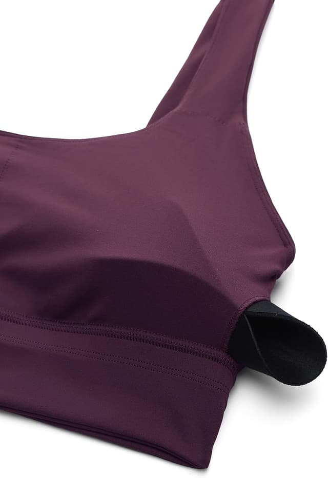 Detalle 1 de CRZ YOGA ButterLuxe U Back Padded Sports Bra (Low Impact Yoga Crop)