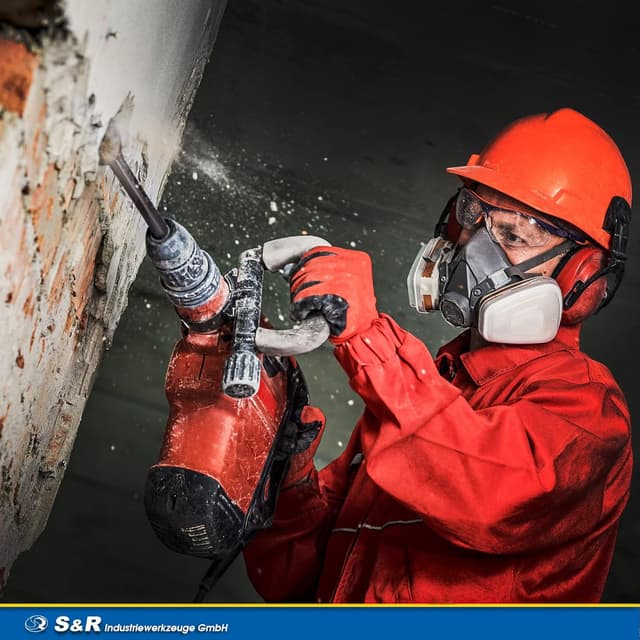 Thumbnail 5 de S&R Bohrhammer Meißel-Set SDS-plus 4-teilig