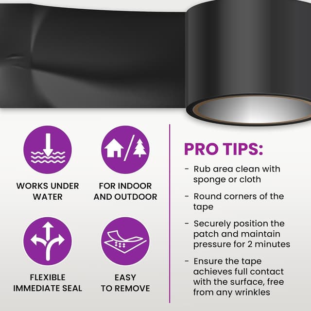 Thumbnail 2 de HOMIK Extrem Starkes Klebeband 10cm x 2,5m