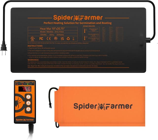 Imagen de Spider Farmer Plant Heating Mat 25x52cm 20W đ± en OfertitasTOP