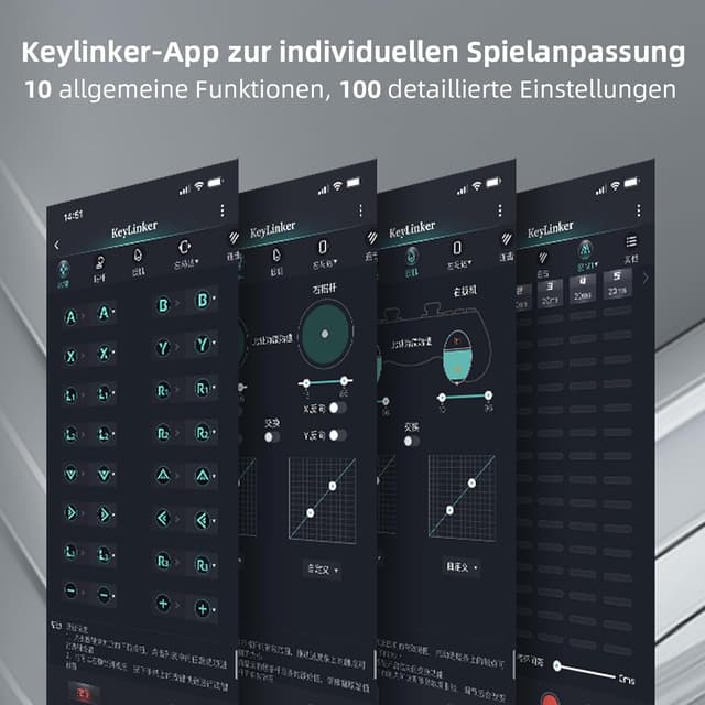 Thumbnail 6 de Machenike G5PRO MAX SE Bluetooth-Controller mit Ladestation (Grau) – Hall-Effect, 1.000 Hz