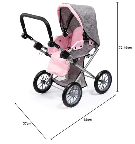 Thumbnail 6 de Bayer Design 13633AA Cochecito de muñecas plegable y ajustable