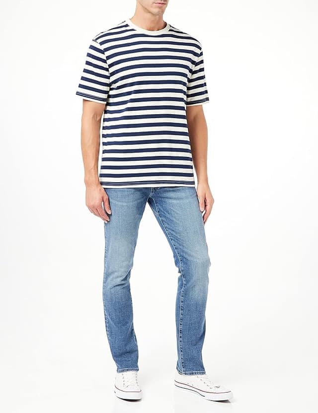 Detalle de Lee Straight Fit Mvp Jeans vaqueros 29W/32L azul