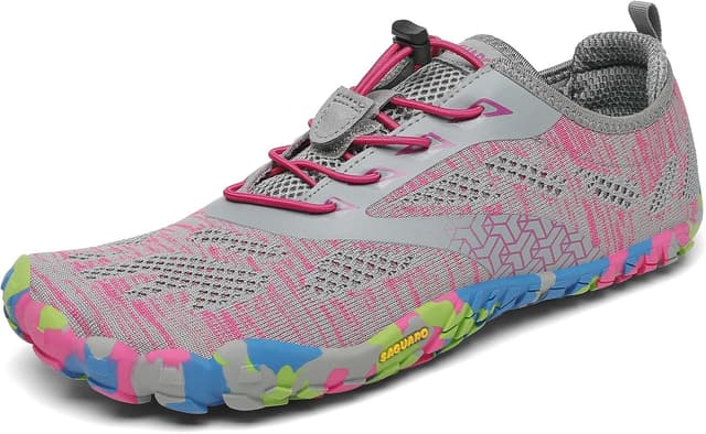 Detalle de SAGUARO Unisex Barfußschuhe – leichte, atmungsaktive Zero-Drop Trail- & Fitnessschuhe für Outdoor und Indoor
