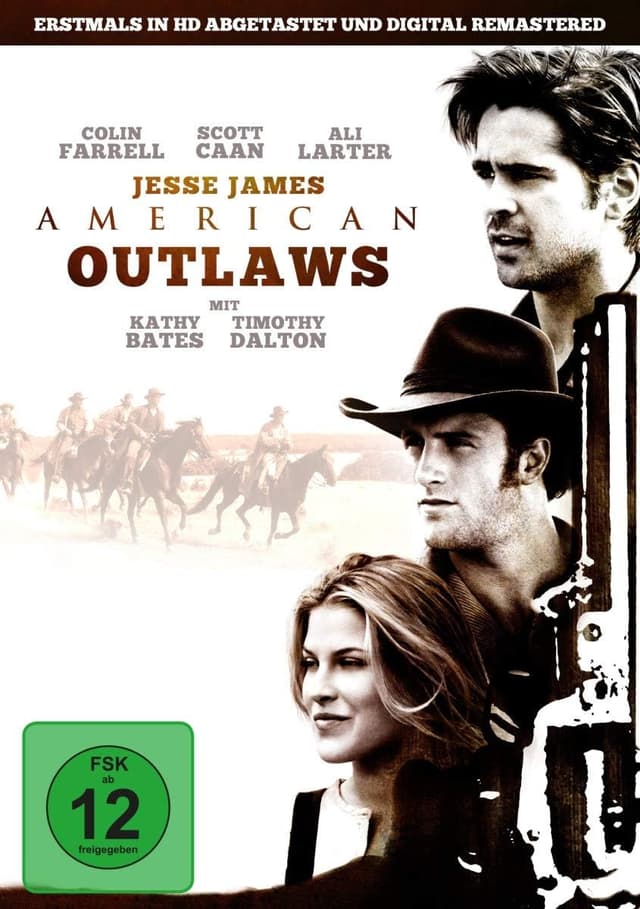 Detalle de WME Western Klassiker: American Outlaws – Jesse James (Uncut Kinofassung, digital remastered)