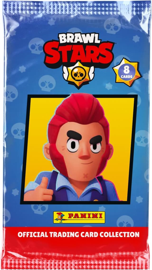 Detalle de Panini Brawl Stars Trading Cards Blister: 5 Hüllen + 2 Limited-Edition-Karten