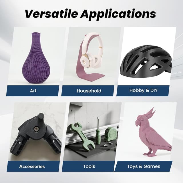 Thumbnail 3 de FLASHFORGE PETG CF 3D Printer Filament 1.75mm for Strong Functional Parts