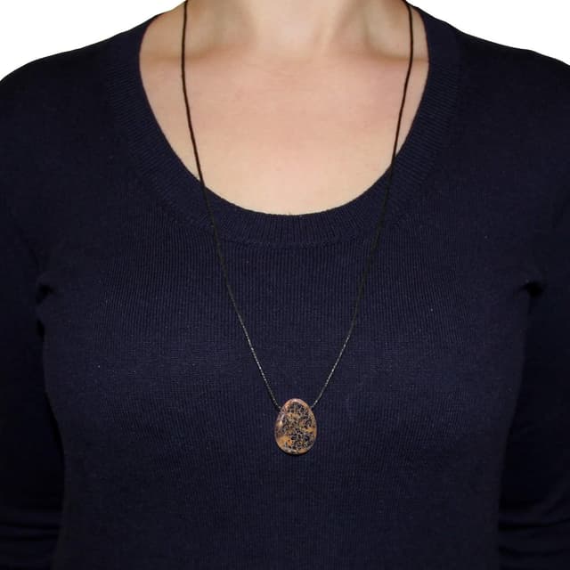 Thumbnail 1 de Morella Collar para Mujer 80 cm Colgante Gota Gemas