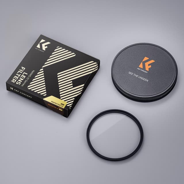 Thumbnail 6 de K&F CONCEPT 55mm Nano-Xcel Filtro UV MCUV in vetro ottico con 28 strati Nano per protezione e nitidezza