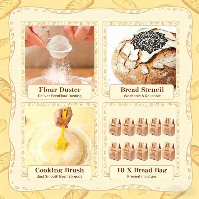 Thumbnail 5 de Sourdough Starter Kit 1000ml Jar