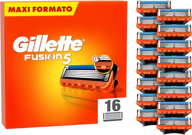Detalle de Gillette Fusion5 Lamette di Ricambio 16 pezzi