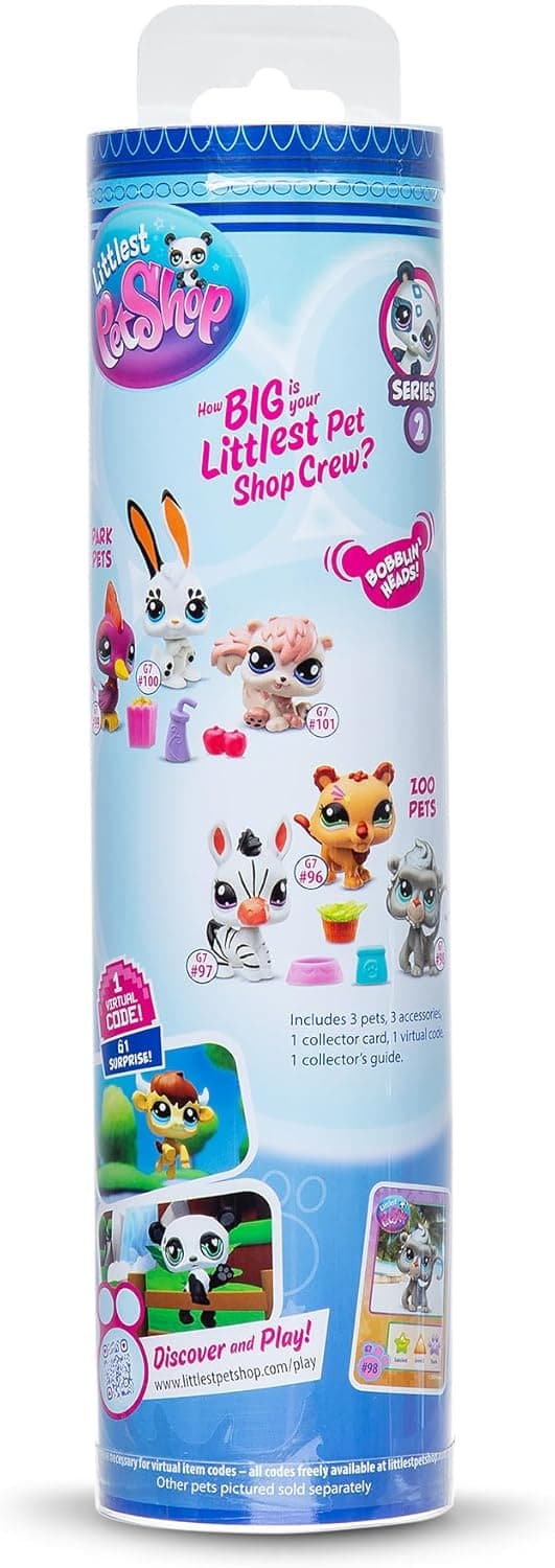 Thumbnail 6 de Littlest Pet Shop Pack 3 Zoo Pets BF00597 con Accesorios 🐾