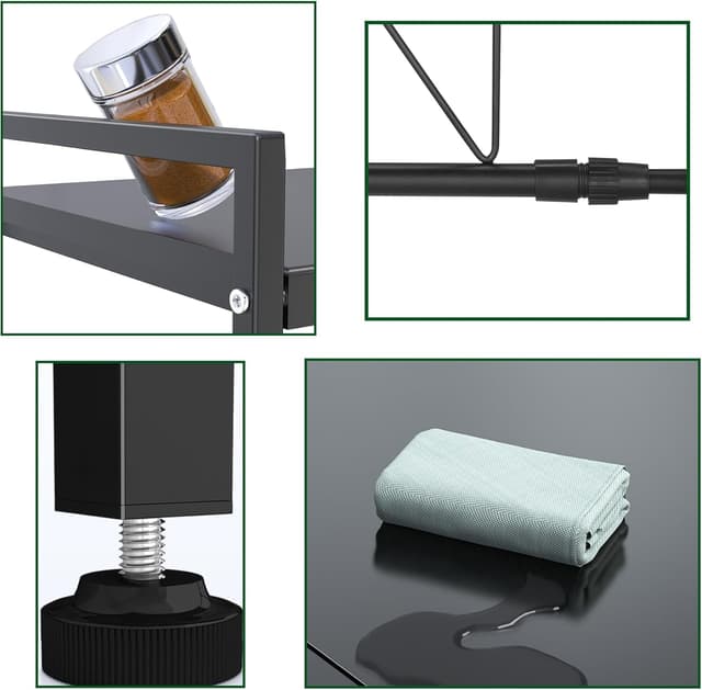 Thumbnail 4 de YunNasi Soporte extensible para microondas 40–63 cm