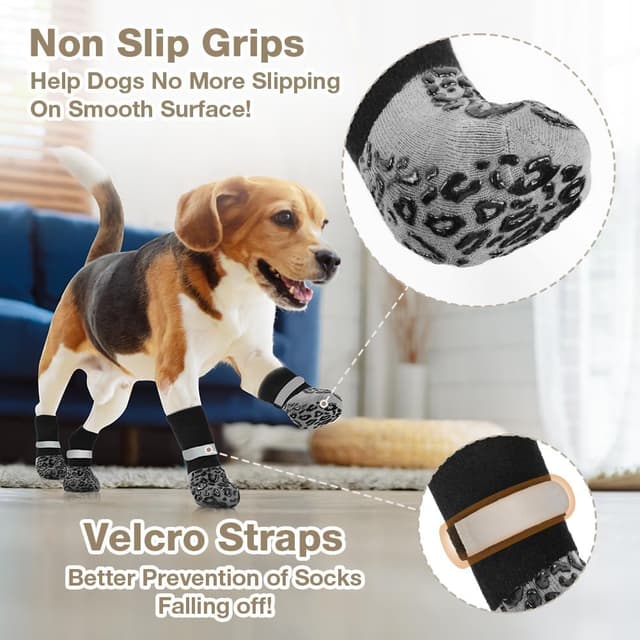 Thumbnail 2 de Adiwo Chaussettes antidérapantes 2 paires 🐾