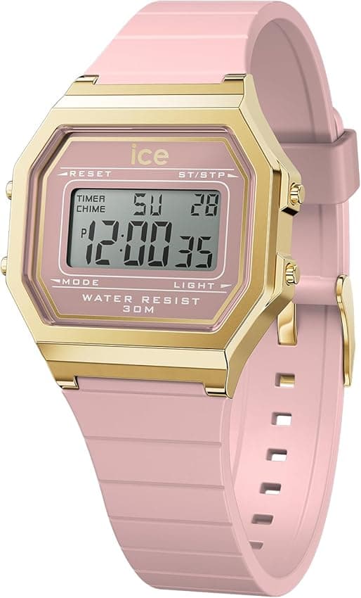 Detalle de Ice-Watch ICE digit retro reloj 32 mm rosa