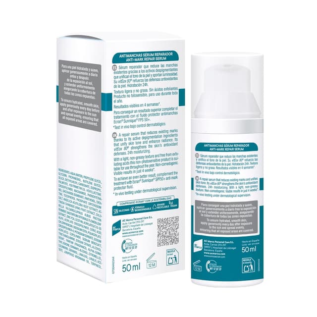 Detalle 2 de Ecran AfterSun Aufhellendes Serum 50 ml