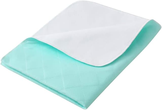 Detalle de Beedsooth Traversa impermeabile lavabile 70x90 cm, 4 strati ad alta assorbenza (verde)