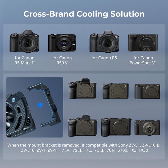 Thumbnail 5 de SMALLRIG Cooling Fan 5063 7000 U/min