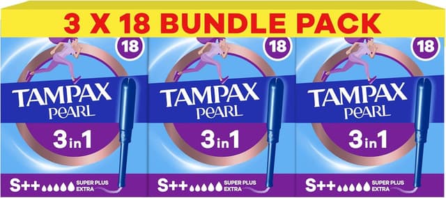 Detalle de Tampax Pearl Super Plus Extra 54 tampons 🎀