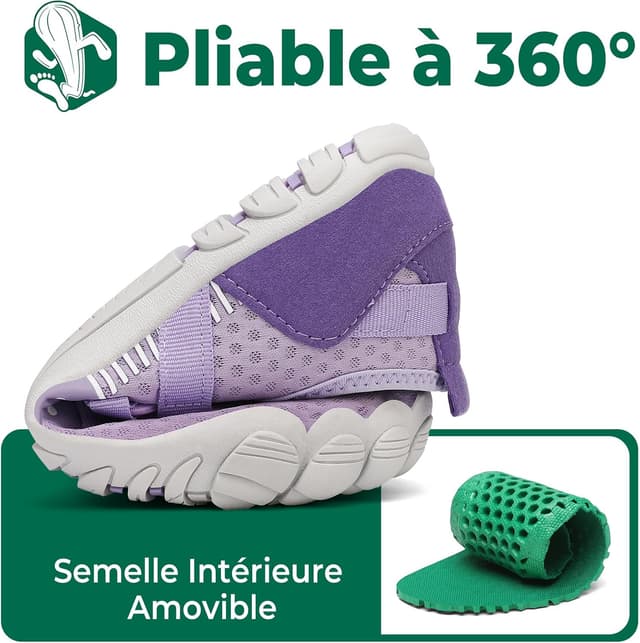 Detalle 2 de SAGUARO Chaussures aquatiques barefoot à séchage rapide, tige souple et semelle antidérapante GR.36-48